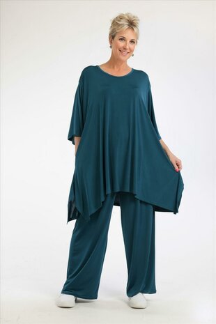 A-lijn tuniek Nico in soepele, soepele stof-patrol