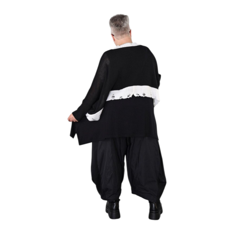 Gooi Nuvella Plain zwart /wit