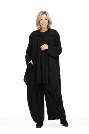 Glamour jasje/blouse zwart