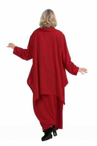 Glamour jasje/blouse rood