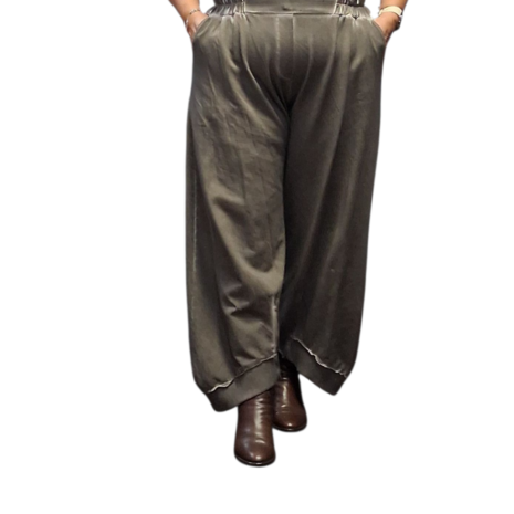 Aparte broek greige stonewashed