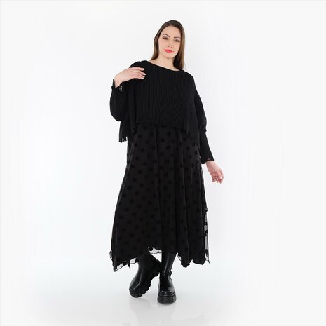 Mouwloze tuniek Sophia dots