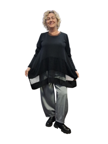 Luuka ballontuniek zwart