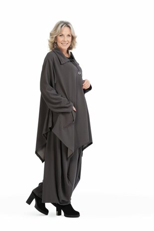 Glamour jasje/blouse grijs