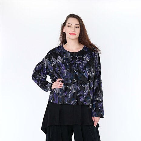 Recht jasje Retina kleurenmix