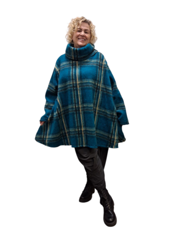 A-lijn tuniek Chunky patrol ruit