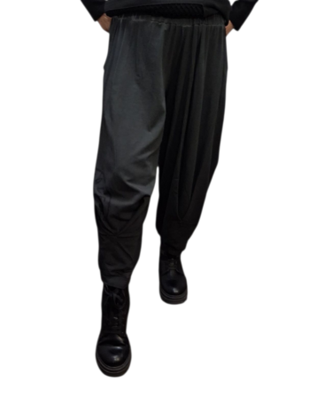 Broek Luuka antraciet met print