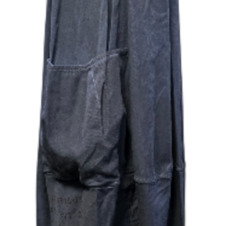 Rok navy met grote zakken