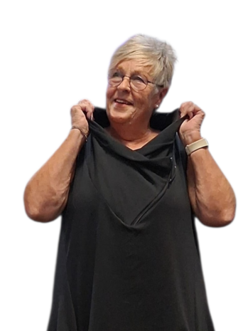 Myrjo jurk Riny  zwart