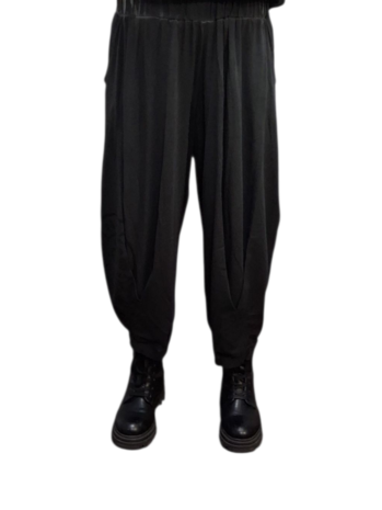 Broek Luuka antraciet met print