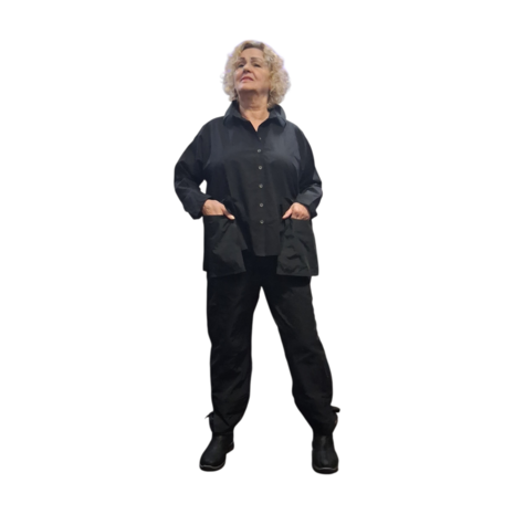 Luuka blouse- jasje zwart