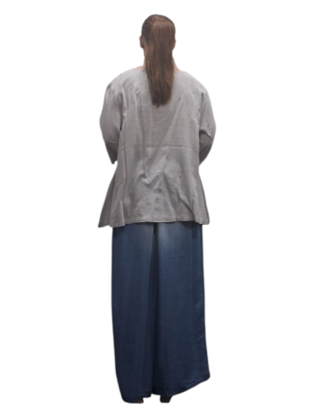 Shirt-grijs-A-lijn-100%cotton