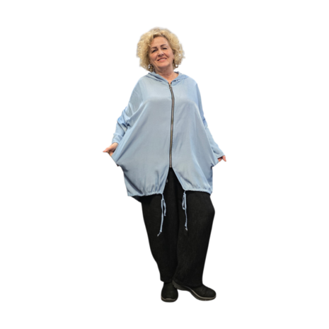  Denim  blouse/jas &ndash; met capuchon