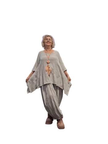 Shirt grijs 100% katoen