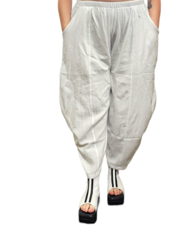 Broek  wit 100% katoen