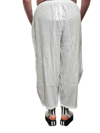 Broek  wit 100% katoen