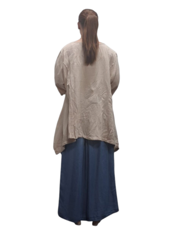 Shirt zand 100% katoen