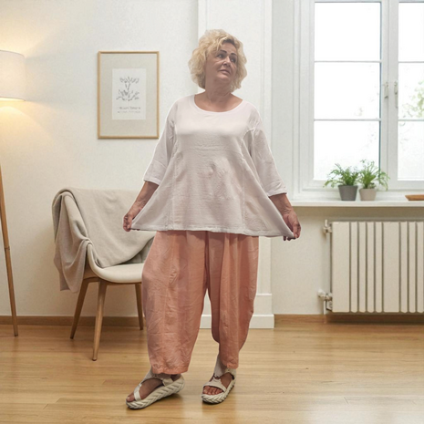 Shirt-A-lijn-100%-cotton-wit 