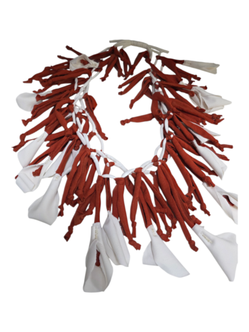 Fantasie ketting in de vorm van kelkjes -brique