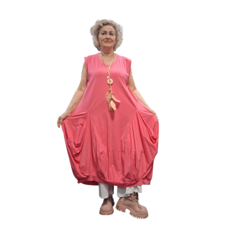 Ballonjurk tricot roze