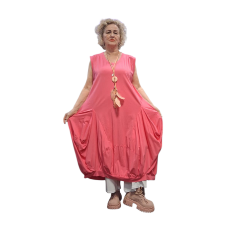 Ballonjurk tricot roze