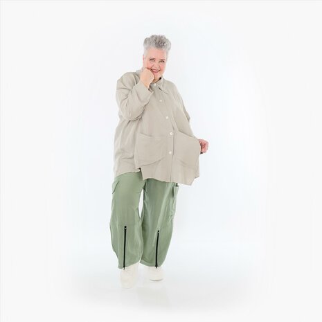 Blouse/jas Christina zand