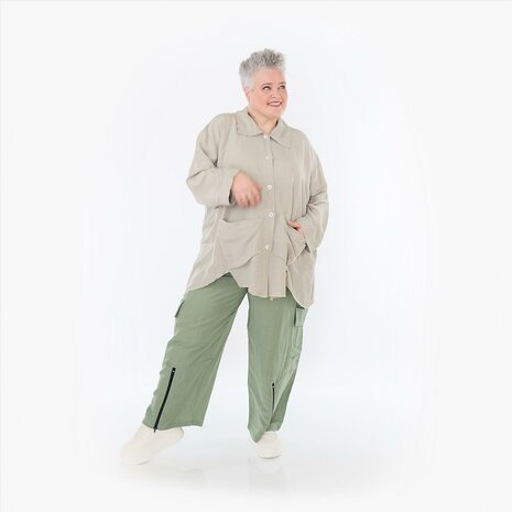 Blouse/jas Christina zand