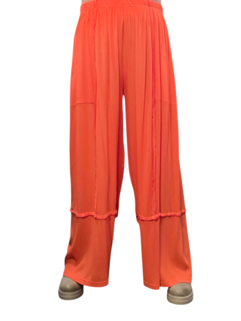 Zomerse-broek-Jane-van-een-lichtgewicht-kreukelstof oranje