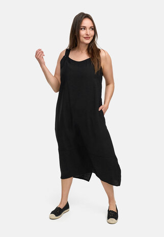 Kekoo mouwloze jurk Ibiza zwart