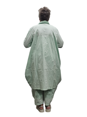 Zomerjas mintgroen 100% cotton