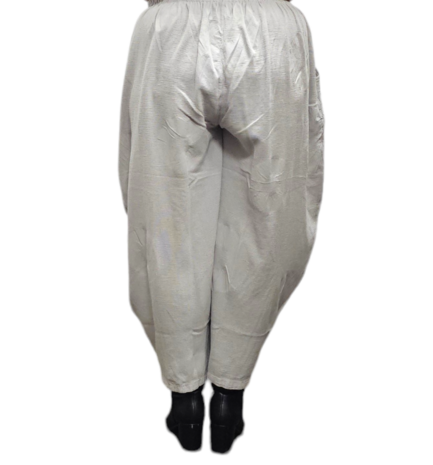 Broek  grijs 100% katoen