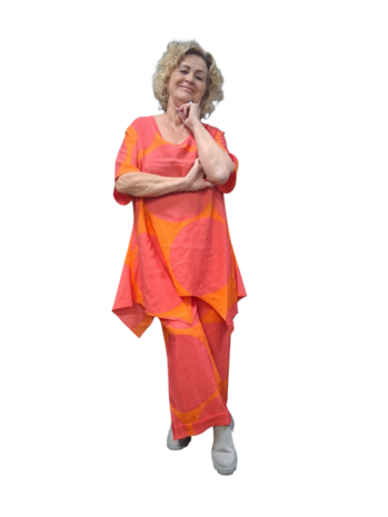 Kekoo tuniek rood/oranje