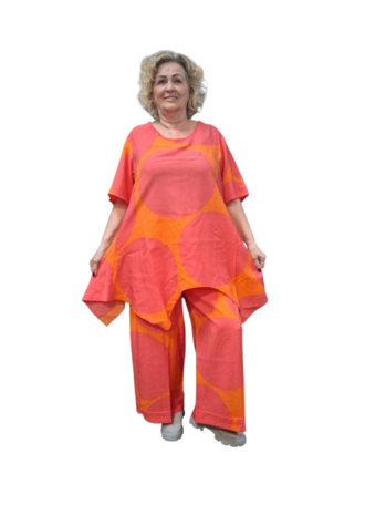 Kekoo tuniek rood/oranje