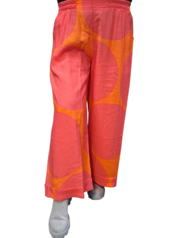 Broek Kekoo oranje/rood