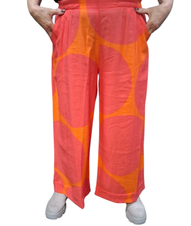 Broek Kekoo oranje/rood