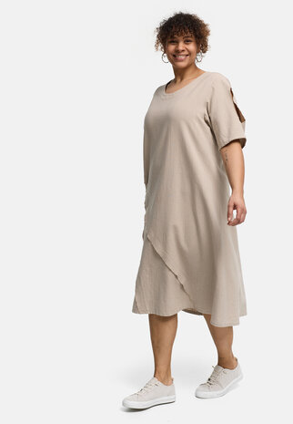 Kekoo Jurk Cotella zand