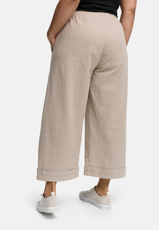 Kekoo broek 'Cotella' zand