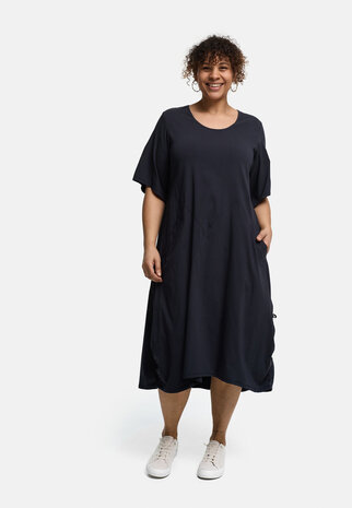 Kekoo Jurk Viona donkerblauw