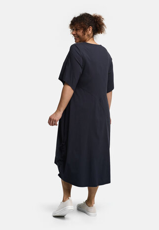 Kekoo Jurk Viona donkerblauw