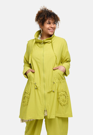 Kekoo  tussenjas 'Livia' groen