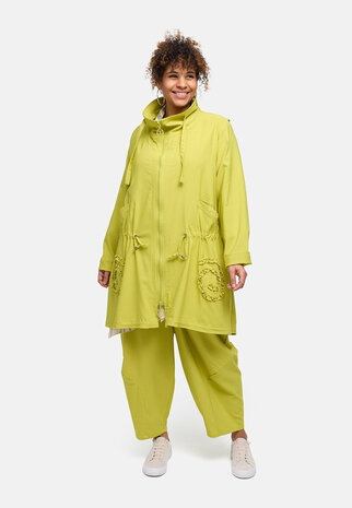 Kekoo  tussenjas 'Livia' groen