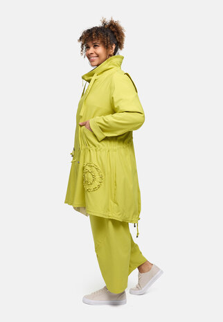 Kekoo  tussenjas 'Livia' groen