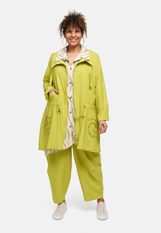 Kekoo  tussenjas 'Livia' groen