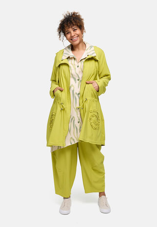 Kekoo  tussenjas 'Livia' groen