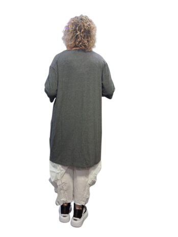 Jurk/tuniek antraciet