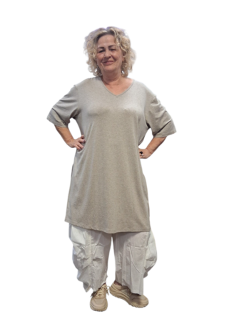 Jurk/tuniek  taupe 