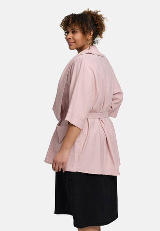Kekoo jas 'Veya' roze