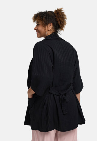 Kekoo jas 'Veya' zwart