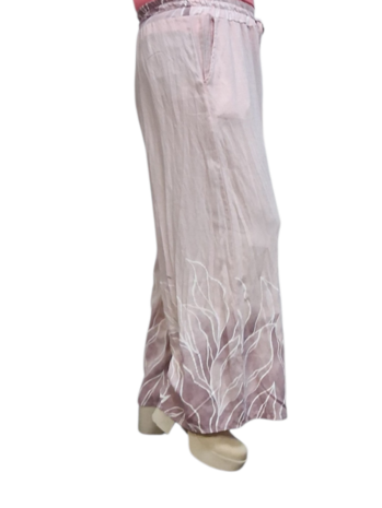 Leuk set roze met print