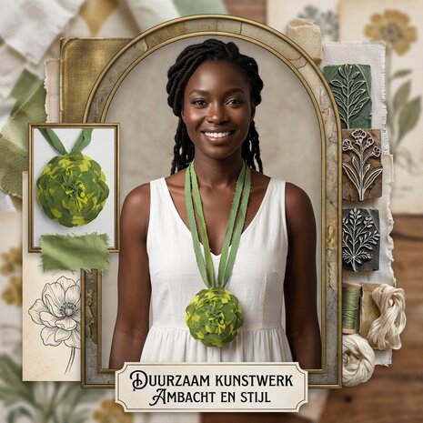 Myrjo ketting  groen